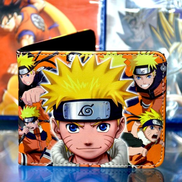 Printed Personalized Naruto Anime Wallet - Picture 1 of 3
